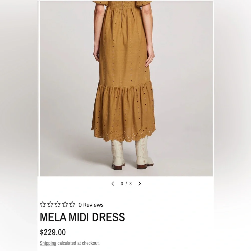 Saltwater Luxe - MELA MIDI DRESS - Picture 4 of 5